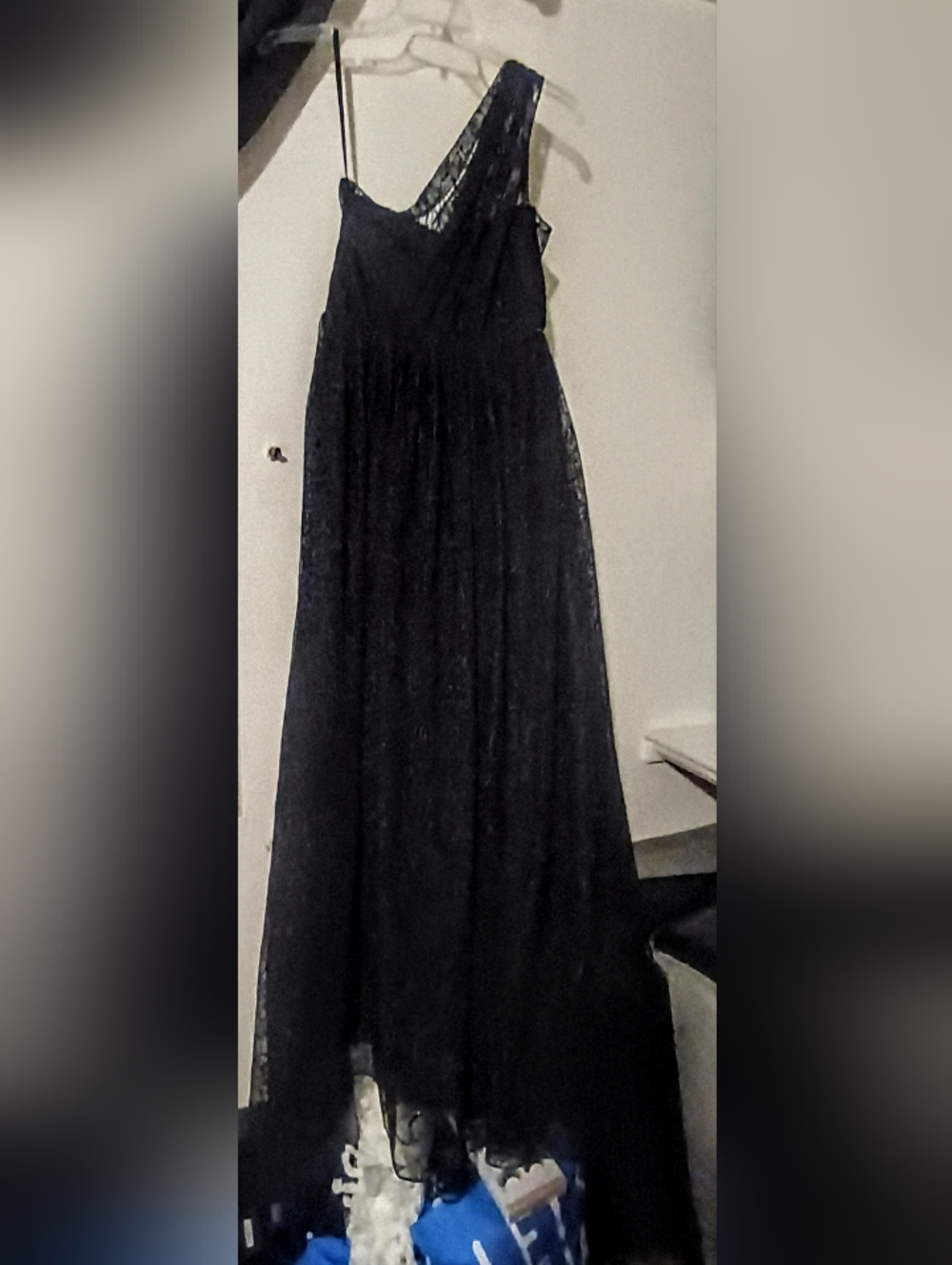 As It May, One-Shoulder Lace Gown - Picture 2 of 3